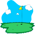 golf course graphic